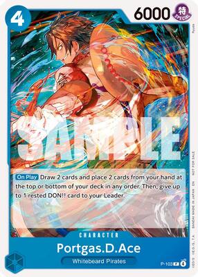 Portgas.D.Ace (Store Tournament 2025 Vol. 4) card from One Piece Promotion Cards