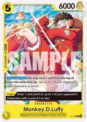 Monkey.D.Luffy (Store Tournament 2025 Vol. 4) card from One Piece Promotion Cards