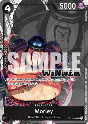 Morley (Winner Pack 2026 Vol. 1) card from One Piece Promotion Cards