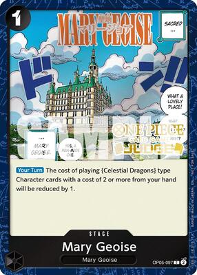 Mary Geoise (Judge Pack Vol. 7) card from One Piece Promotion Cards