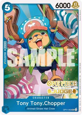 Tony Tony.Chopper (Judge Pack Vol. 7) card from One Piece Promotion Cards