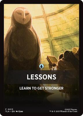 Lessons Theme Card card from Avatar: The Last Airbender