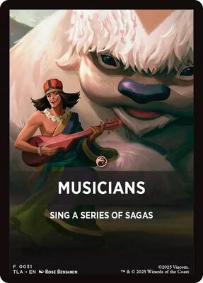 Musicians Theme Card card from Avatar: The Last Airbender