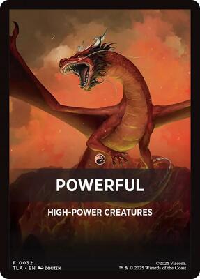 Powerful Theme Card card from Avatar: The Last Airbender