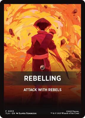 Rebelling Theme Card card from Avatar: The Last Airbender
