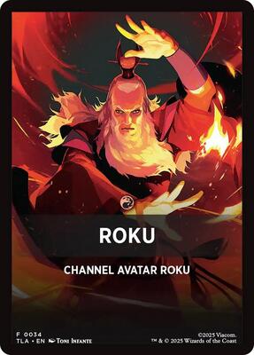 Roku Theme Card card from Avatar: The Last Airbender
