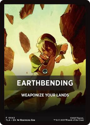 Earthbending Theme Card (0042) card from Avatar: The Last Airbender