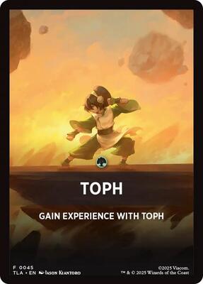 Toph Theme Card card from Avatar: The Last Airbender