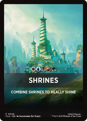 Shrines Theme Card card from Avatar: The Last Airbender