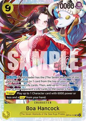 Boa Hancock - OP14-112 card from The Azure Sea's Seven