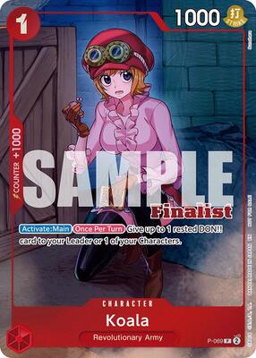 Koala (CS 25-26 Finalist Card Set 2) card from One Piece Promotion Cards