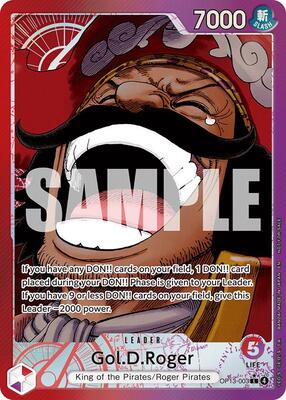 Gol.D.Roger (Jumbo) card from One Piece Promotion Cards