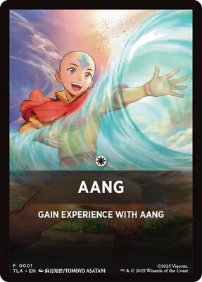 Aang Theme Card card from Avatar: The Last Airbender