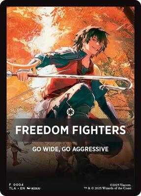 Freedom Fighters Theme Card card from Avatar: The Last Airbender