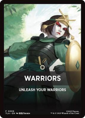 Warriors Theme Card card from Avatar: The Last Airbender