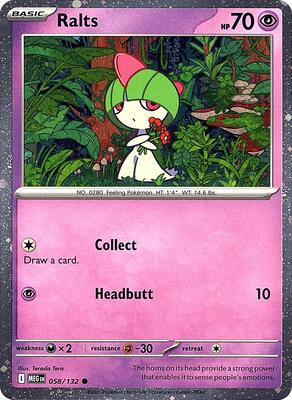 Ralts (Cosmos Holo) card from Miscellaneous Cards & Products