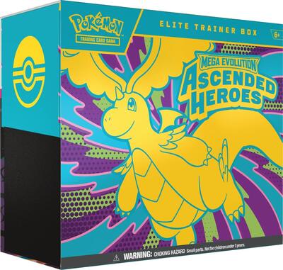 Ascended Heroes Elite Trainer Box card from ME: Ascended Heroes