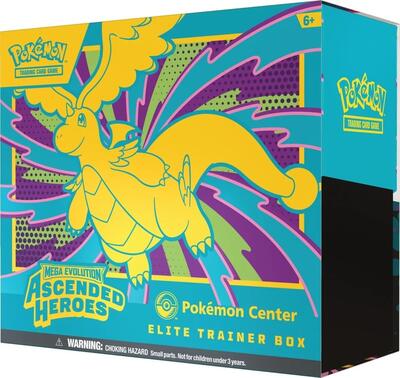 Ascended Heroes Pokemon Center Elite Trainer Box (Exclusive) card from ME: Ascended Heroes