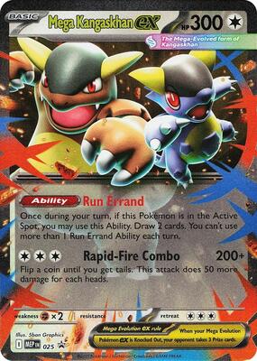 Mega Kangaskhan ex - 025 card from ME: Mega Evolution Promo