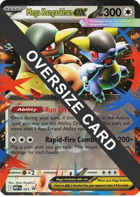 Mega Kangaskhan ex - 025 card from Jumbo Cards