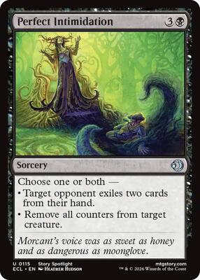 Perfect Intimidation card from Lorwyn Eclipsed