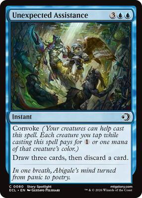 Unexpected Assistance card from Lorwyn Eclipsed