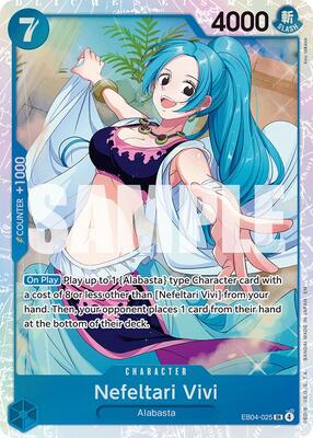 Nefeltari Vivi card from The Azure Sea's Seven