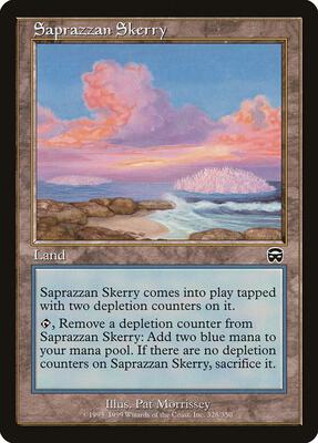 Saprazzan Skerry card from Mercadian Masques