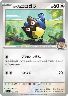 Hop's Rookidee card from Start Deck 100 Battle Collection