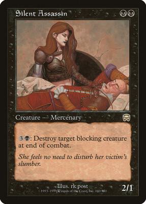 Silent Assassin card from Mercadian Masques