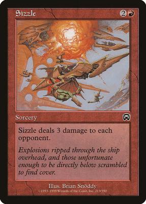 Sizzle card from Mercadian Masques