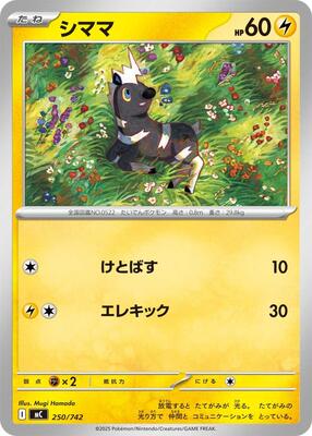 Blitzle - 250/742 card from Start Deck 100 Battle Collection