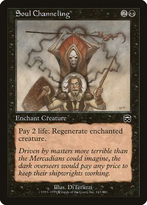 Soul Channeling card from Mercadian Masques