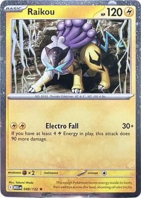 Raikou - 048/132 (Cosmos Holo) card from Miscellaneous Cards & Products