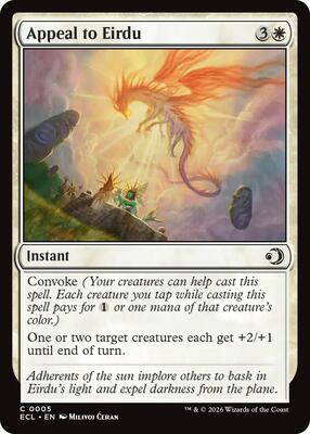 Appeal to Eirdu card from Lorwyn Eclipsed