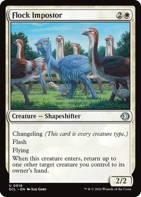 Flock Impostor card from Lorwyn Eclipsed