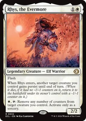 Rhys, the Evermore card from Lorwyn Eclipsed