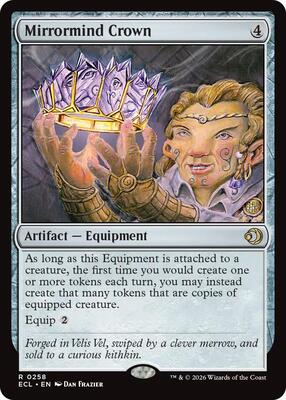 Mirrormind Crown card from Lorwyn Eclipsed