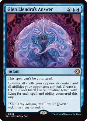 Glen Elendra's Answer card from Lorwyn Eclipsed