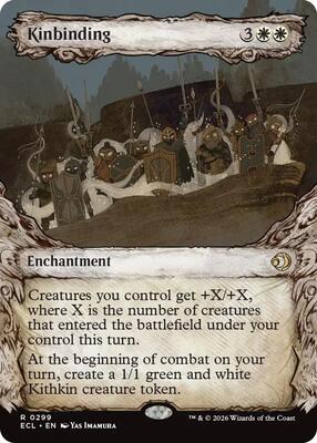 Kinbinding (Showcase) card from Lorwyn Eclipsed