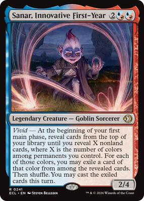Sanar, Innovative First-Year card from Lorwyn Eclipsed