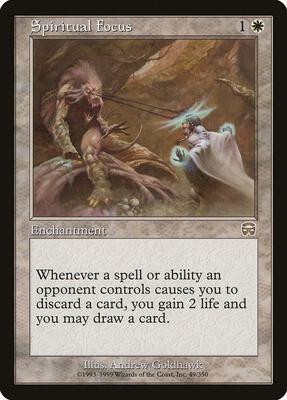 Spiritual Focus card from Mercadian Masques