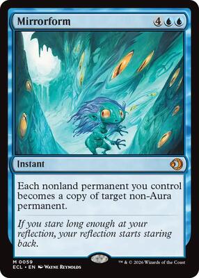 Mirrorform card from Lorwyn Eclipsed
