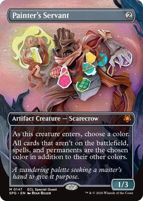 Painter's Servant (Borderless) card from Special Guests