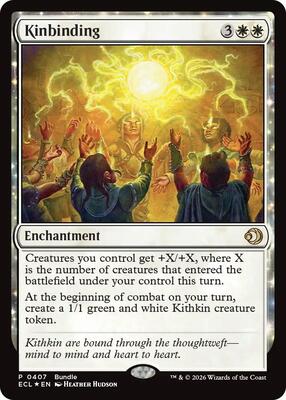 Kinbinding card from Unique and Miscellaneous Promos