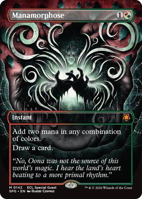 Manamorphose (Borderless) card from Special Guests