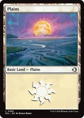 Plains (0269) card from Lorwyn Eclipsed