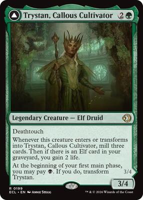 Trystan, Callous Cultivator card from Lorwyn Eclipsed