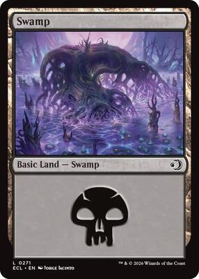 Swamp (0271) card from Lorwyn Eclipsed
