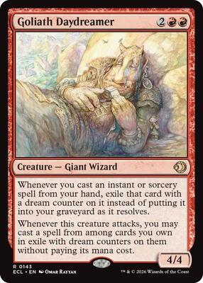 Goliath Daydreamer card from Lorwyn Eclipsed